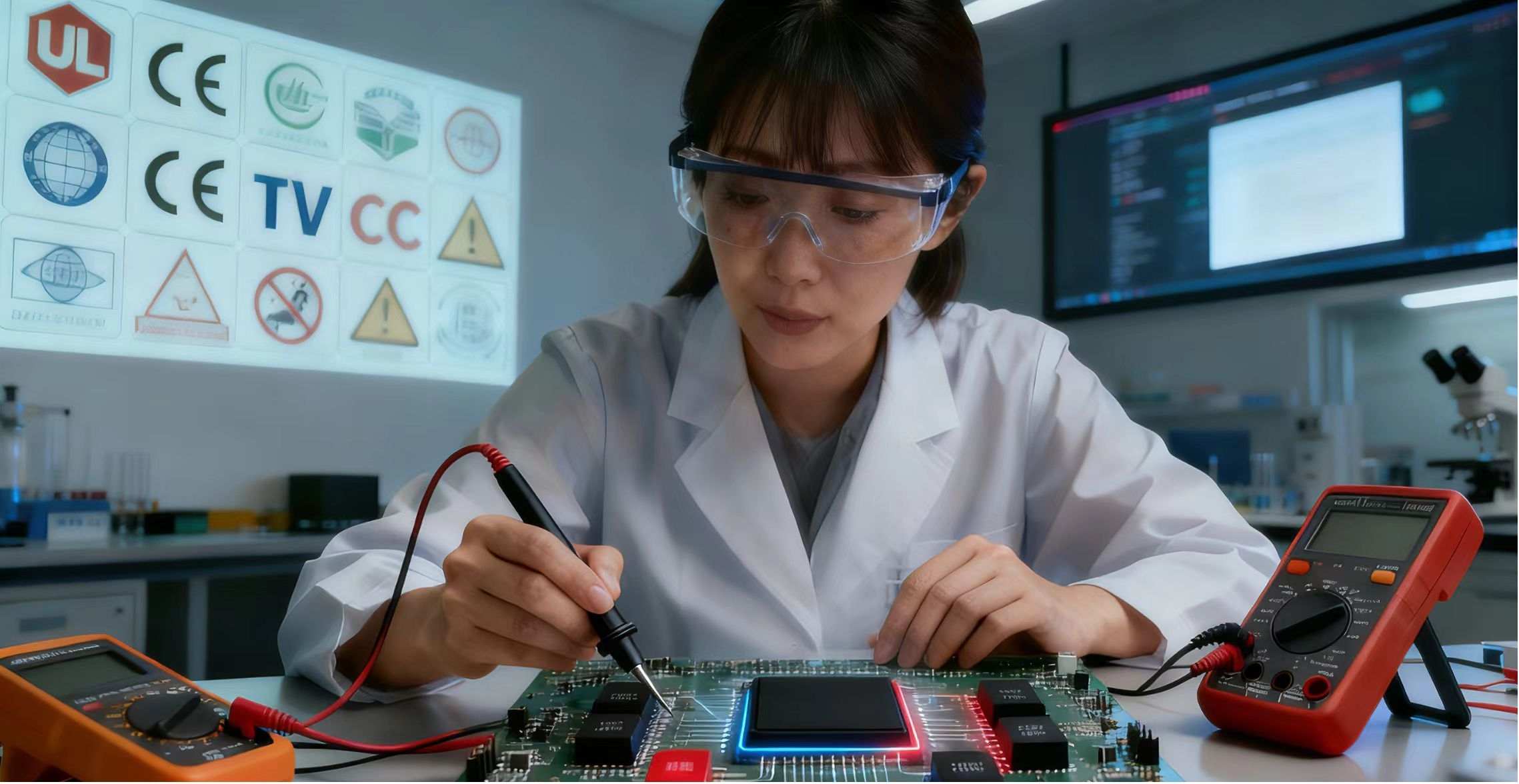 Automated Optical Inspection (AOI) detail